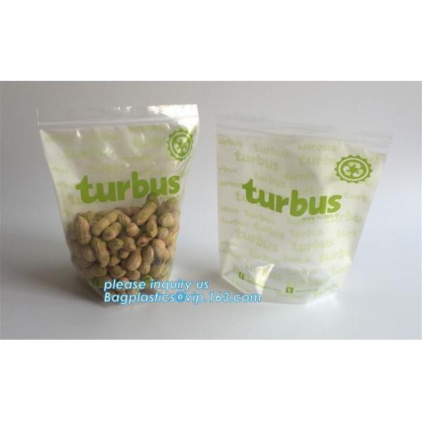 sealing double bag with zipper top for products packing, 5KG resealable rice bag with zipper, bag plastic breast milk st
