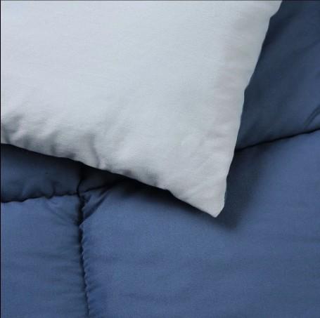 100% Cotton Quilt Comforter Bicolor Fashionable Quilt Comforter Set Customized color