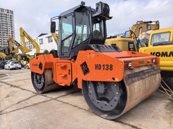 Used Hummer HD138 Vibratory Road Roller 13.82t 100kW