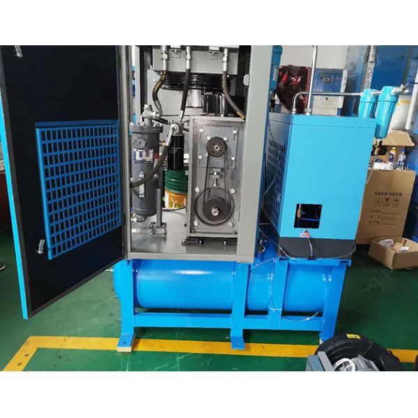 7.5KW To 37KW Tank-Mounted Screw Air Compressor AGSD all-ine-one solution