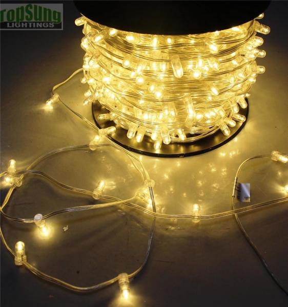 100m crystal led clip strings outdoor xmas string lights 666 led