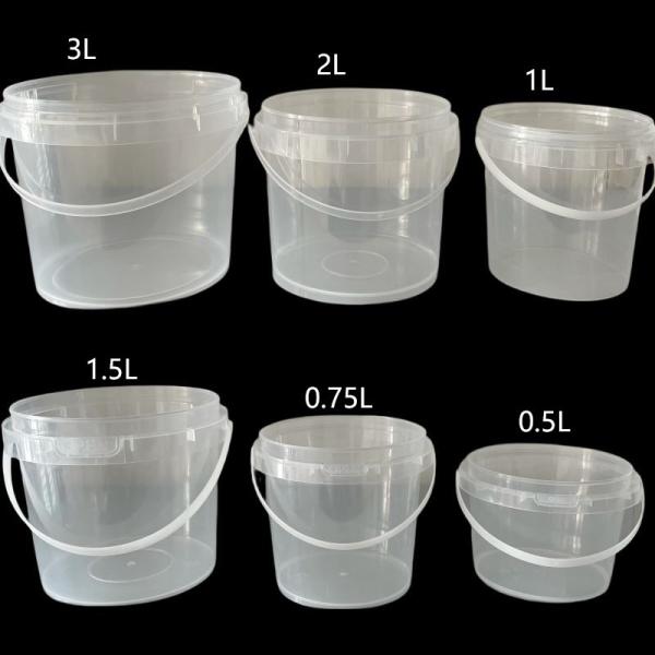 1.0MM-2.5mm espessura Custom Food Bucket para pipoca 32oz 46oz 64oz 85oz Amostra grátis