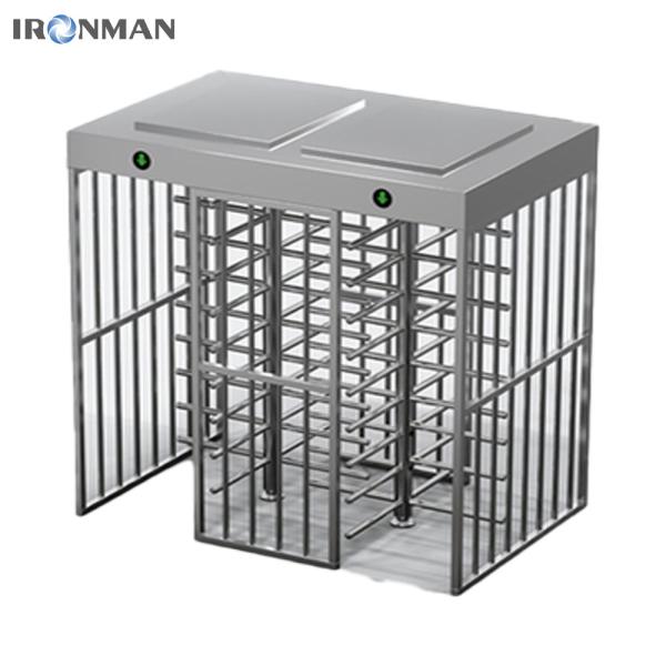 Speed Gate Turnstile 10mm Acrylic Swing Door For Hospitals / Hotels stainless steel material