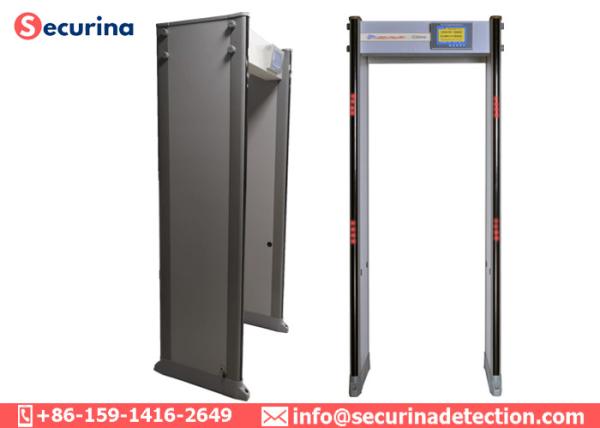 Zonas do painel LCD 33 do FCC SDoC 7in do detector de metais do arco da arma de AC264V
