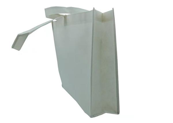 Biodegradable Non Woven Tote Bags Silk Screen Small Laminated Shopper Tote