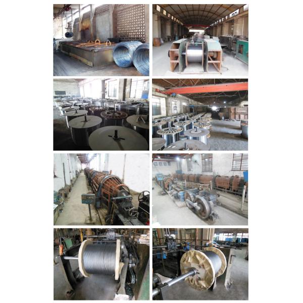 6K*19S+FC,6K*19S+IWRC Compacted Wire Rope / Steel Wire Cable Rope