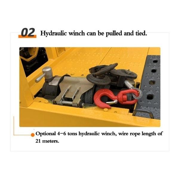 4X2 Municipal Wrecker Tow Truck 4 Ton Roadside Assistance Left/Right Hand Drive