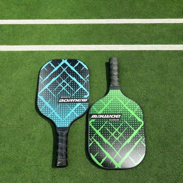 5-80 Age Group Pickleball Paddle Set with 2 Rackets 4 Balls and Bubble Bag Included