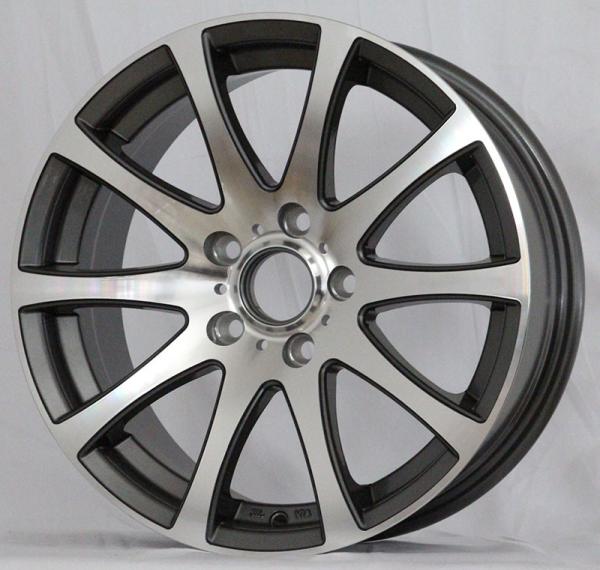 5 Spoke Machine Face Positive ET 5×120 17 Inch Staggered Rims