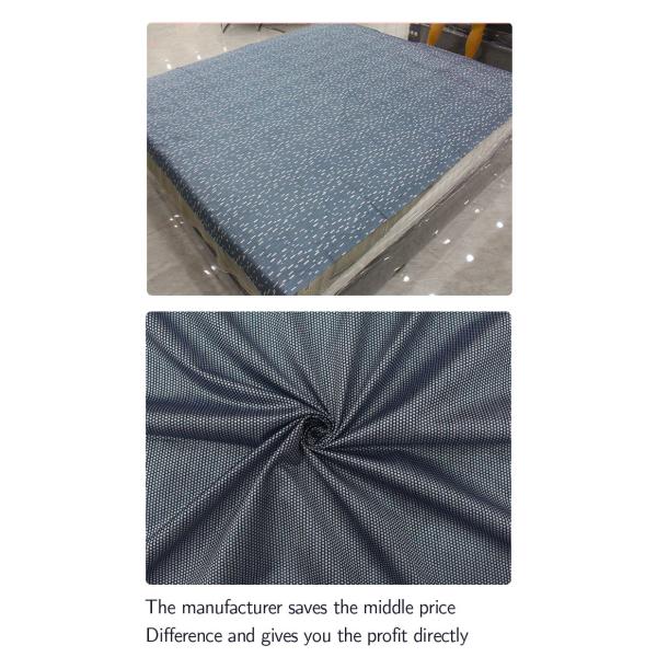 100 полиэфирная ткань с набивным рисунком, трикотажная ткань для наматрасника, полиэфирная ткань из микрофибры