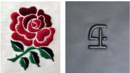 Fabric Clothing Embossing Machine PVC Silicone 220V