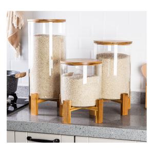 24 X 11.5cm Wooden Food Container 150ml Wooden Plant Stand Bottle Holder