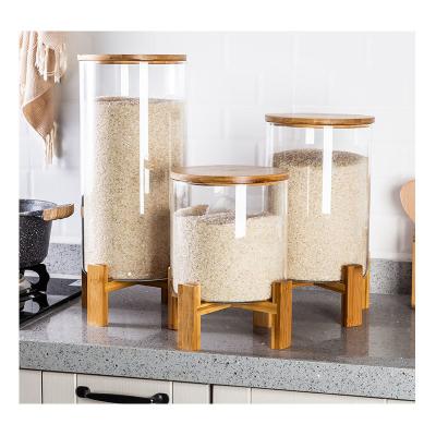 24 X 11.5cm Wooden Food Container 150ml Wooden Plant Stand  Bottle Holder