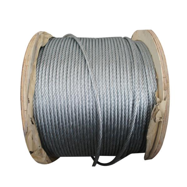 Câble en acier galvanisé à chaud 4 X 31 de 8,3 mm pour plateforme suspendue