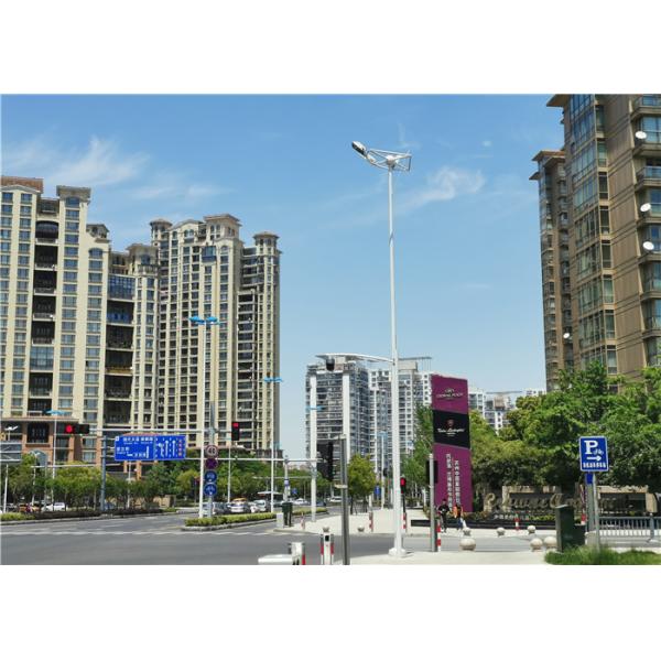 Q420 H35m RAL Painted Tubular Steel Flood Light Pole With Lifting System