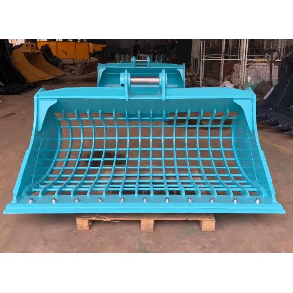 Q355 1-50t Excavator Customized Grids Mud Bucket Profile Shaker Bucket