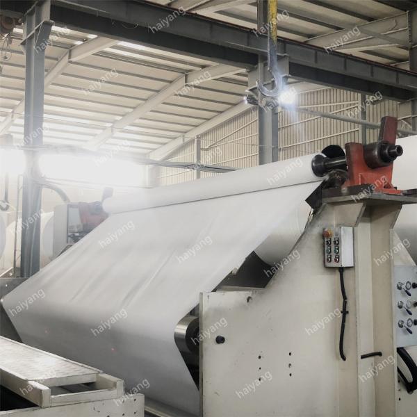 High Grade Toilet Paper Making Jumbo Roll Machine Wood Pulp 3200mm 28T/D