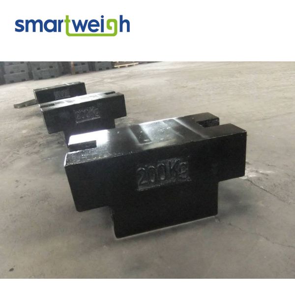 Industrial M1 M2 Class Crane Test Weights Cast Iron 1kg - 2000kg Truck Scale Weight