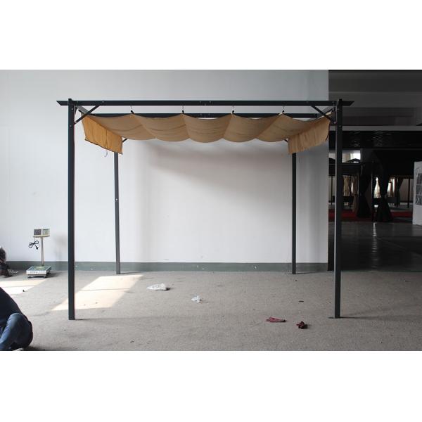 Customizable 3.1*3.1*2.3M Aluminum Outdoor Retractable Pergola Canopy for Garden Patio