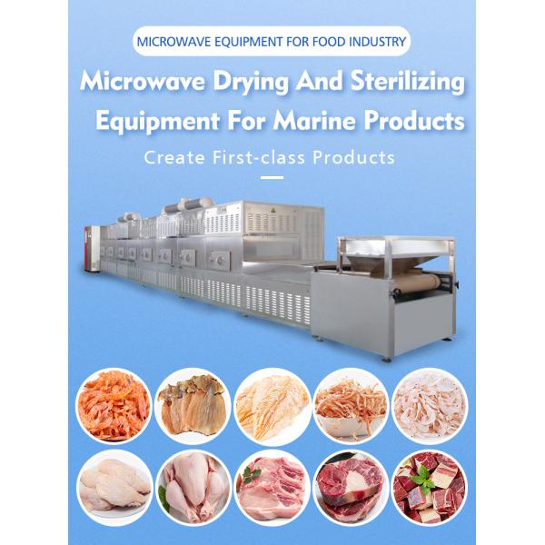 20-240kw Stainless Steel Pistachio Nut Microwave Drying Machine