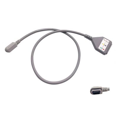 TPU Mainline ECG Patient Cable 3 Lead Ecg Cable Compatible With GE