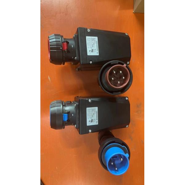 Prueba de explosión 16A IP66 recubrimiento de latón 2 pin 3 conector de cable y toma para equipos industriales