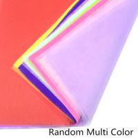 Taille faite sur commande multicolore non-enduite de papier d'emballage de cadeau de fleur de métier