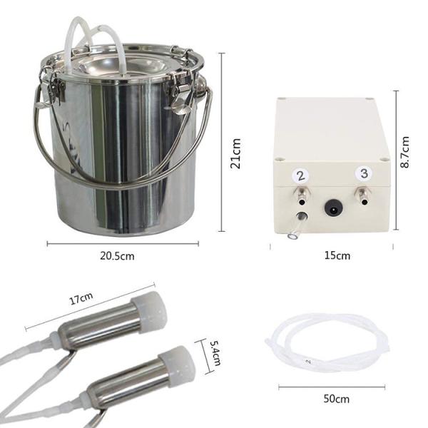 Молоко молочной фермы OEM одиночное сосать машину 220V коровы машины доя