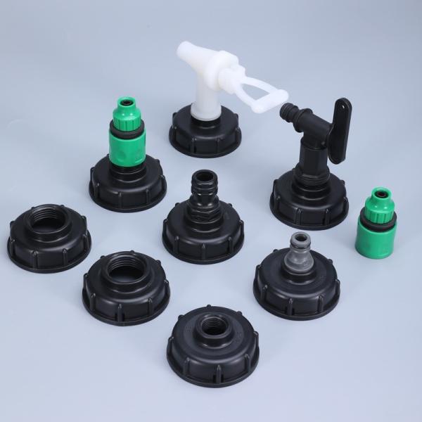 S60X6 IBC Tank Accessories Adapter Coarse Threaded 60mm Female Thread