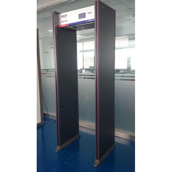 Multi дверная рама металлоискателя аркы зоны с панелями экрана Lcd 4,3 дюймов