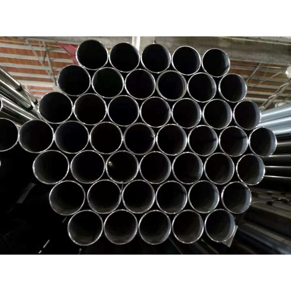 Erw Carbon / Alloy Welded Steel Tube Round Shape For Mechanical Engineer