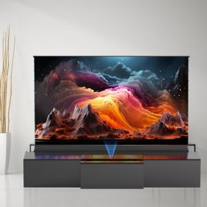Customized Telescopic TV Cabinet 100 Inch 120 Inch 150 Inch Motorized Laser TV