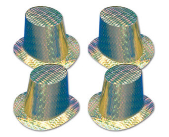 A hot-selling laser hat. New Year's carnival paper hat. New Year party holiday products. New Year's birthday hat.