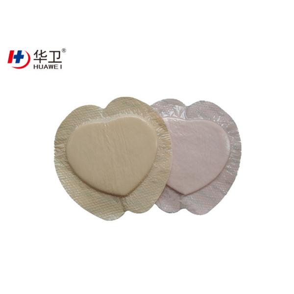 High absorbent wound care silicone foam dressing popular size 5x5cm 10x10cm  15x15cm