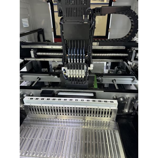 6 Heads SMT Pick and Place Machine TM06 PCB Conveyor 60 Feeders