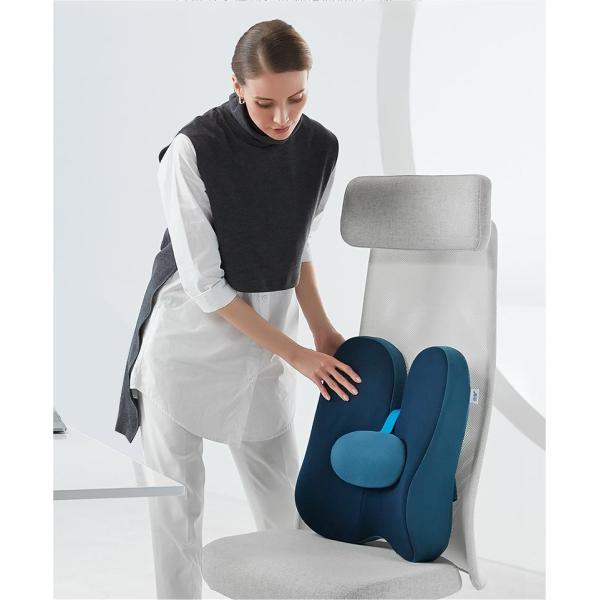 Customized Multi-functional Memory Foam Lumbar Support Pillow for Back Pain Relief