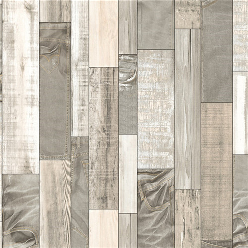 Removable Modern Wall Coverings Deep Embossing For Wall Background