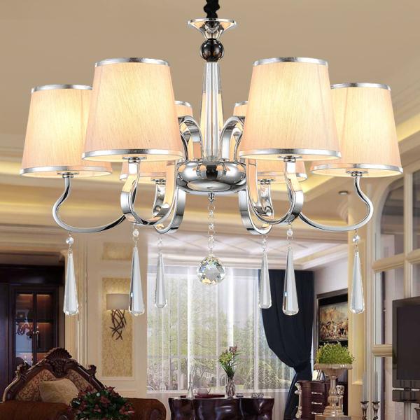 Modern chandelier ceiling lights with lampshade for living room Bedroom Lighting (WH-MI-44)