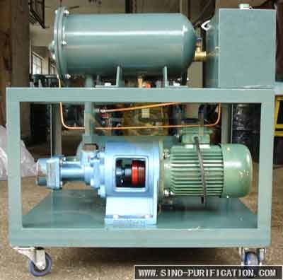 дегазируя очиститель масла 9000L/H обезвоживания 2.2kw портативный