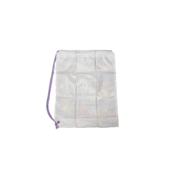 Сумка Drawstring LDPE ясная пластиковая печатая охрану окружающей среды