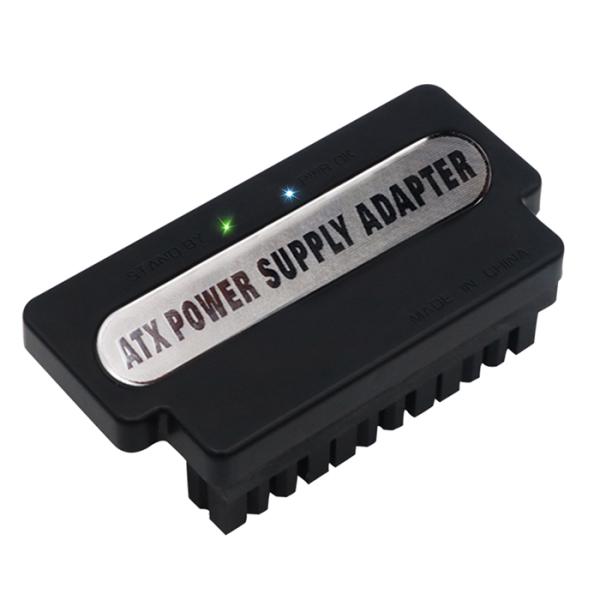 ATX 24Pin Female To 24pin Male 90 Degree Power Adapter