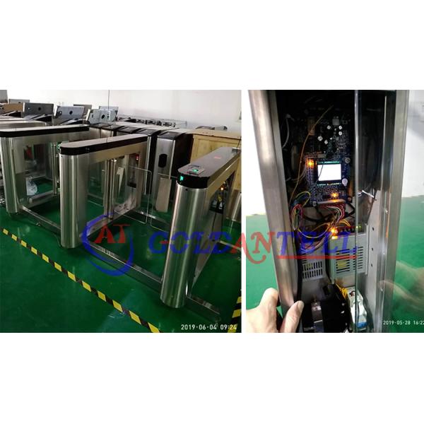 Читатель кода талии высокий двойной RFID турникета отпечатка пальцев управления доступом двери безопасностью