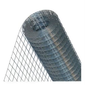 Electro Galvanized Welded Wire Mesh with 12.5×25mm Aperture Made from Low-Carbon Iron Wire