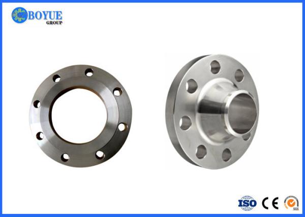 Forged F44 Duplex Stainless Steel Flanges / Weld Neck Flange For Construction Size 2'-24'