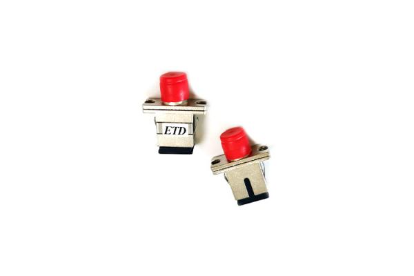 JTX-SC - híbrido da fibra de FC/adaptador masculinos fêmeas 1310nm 1550nm da flange