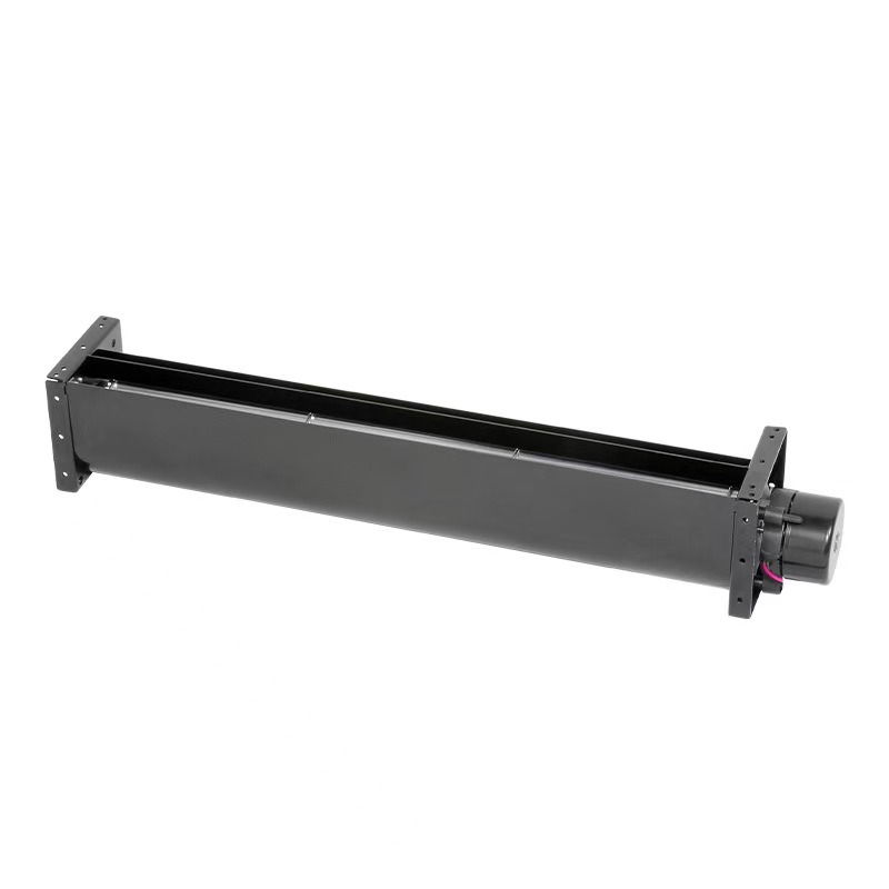 High-Volume Silent HY-40DC Cross-Flow Fan DC Motor Tangential Air Curtain Industrial Use DC12V/24V Aluminum Alloy 1 Year