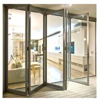 Consulta de proyectos en el almacén de materiales de construcción Puertas dobles de aluminio de 70 mm con vidrio