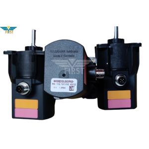 1.5Nm Black Geared Motor for Offset Printing Machine Heidelberg Motors