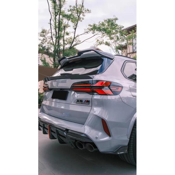 For BMW X5M X6M Carbon Fiber Body Kit X5M X6M Carbon Fiber Front Lip Diffuser Spoiler Side Skirt Hood
