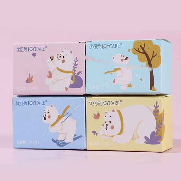 Compressed Beauty Cotton Pads , Eco Friendly Makeup Pads For Face Toner
